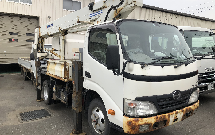 日野　デュトロ高所作業車